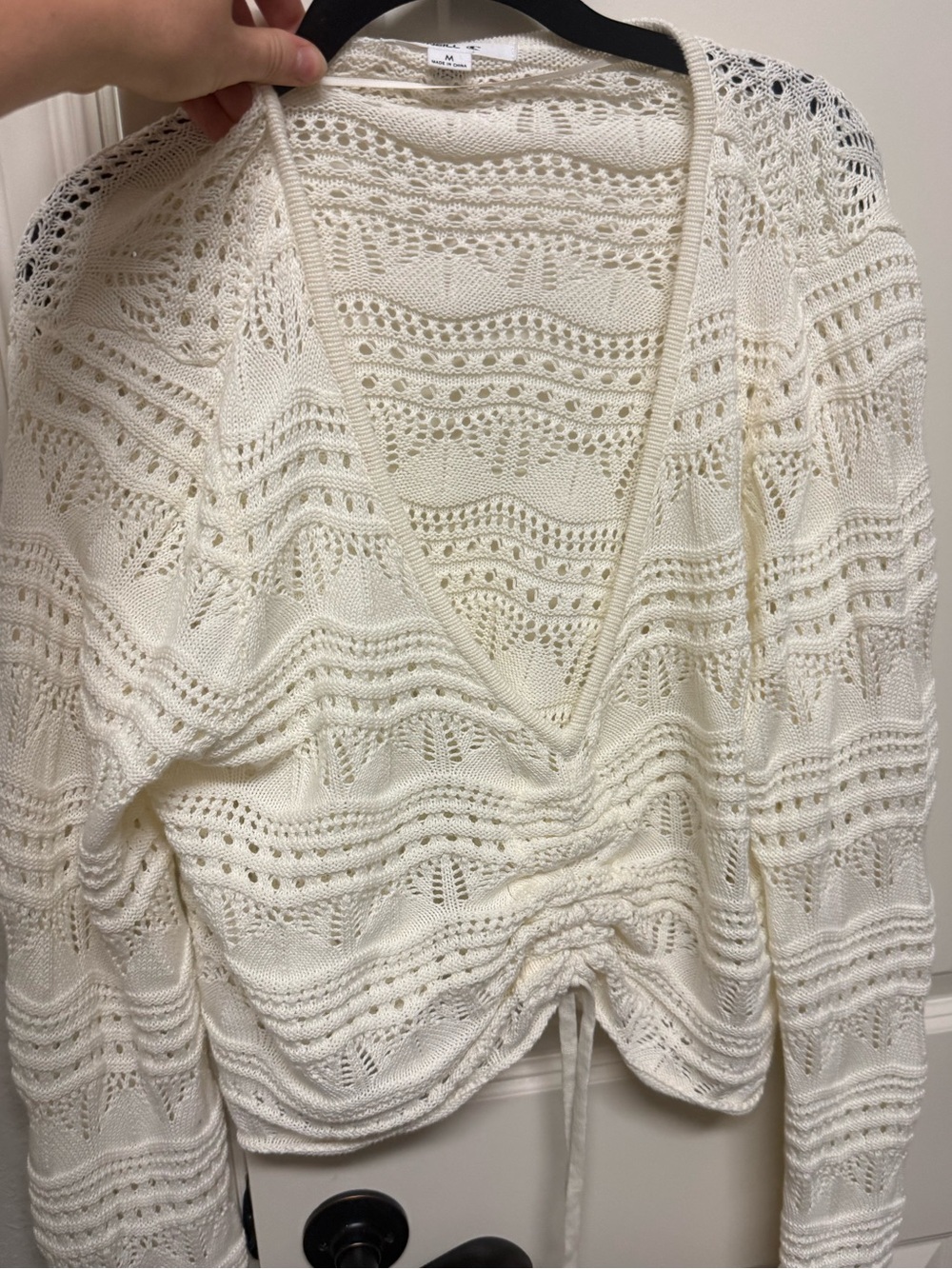 Sweater crop top
